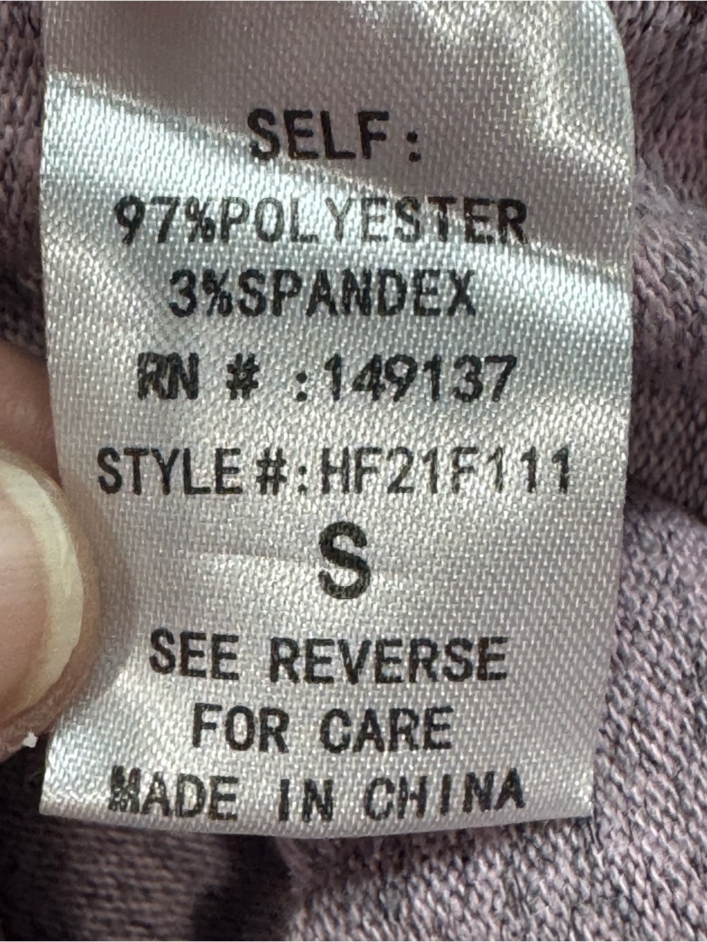 Hyfve Purple Knit Short Sleeve Smocked Hem Top Size Small - Picture 13 of 15